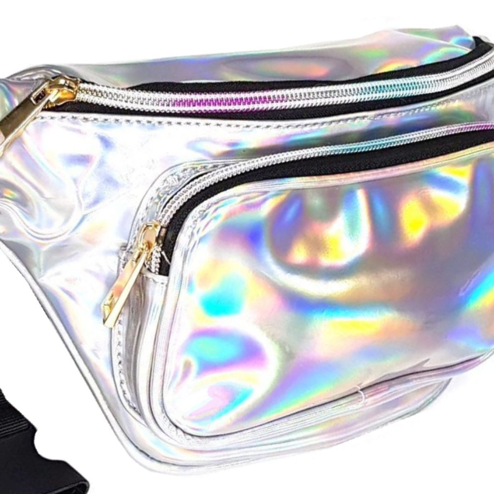 THE SUPER GLOW - HOLOGRAPHIC FANNY PACK - 4 Colors